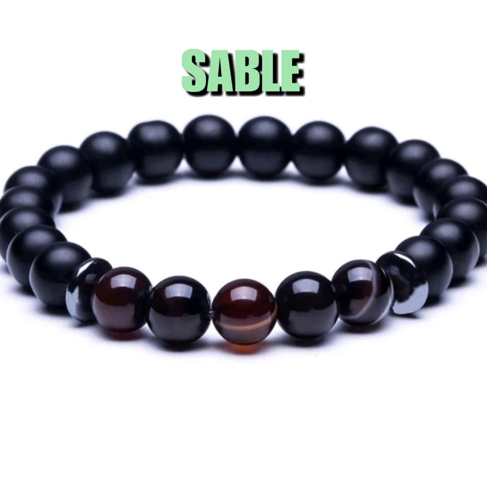 NATURAL LAVA ROCK BRACELETZ - Picture 2 of 8
